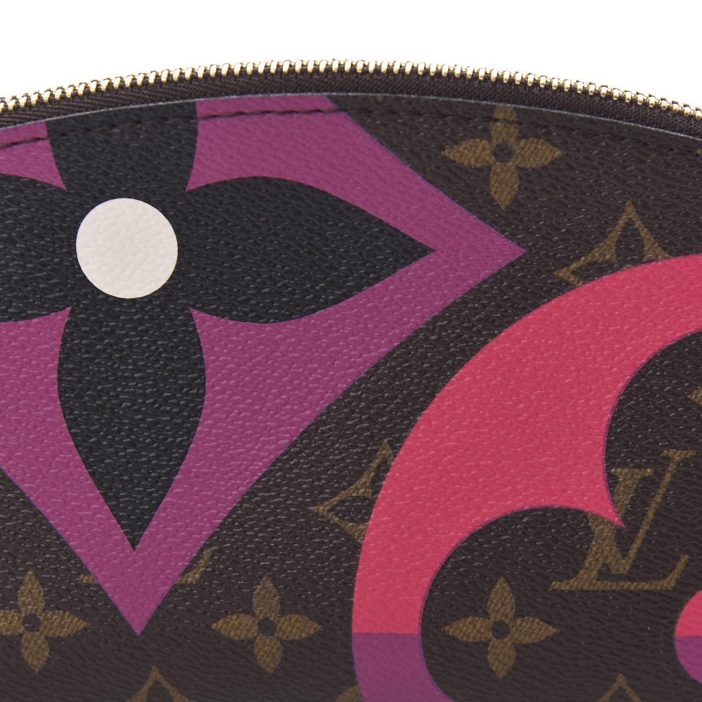 Monogram Game On Cosmetic Pouch