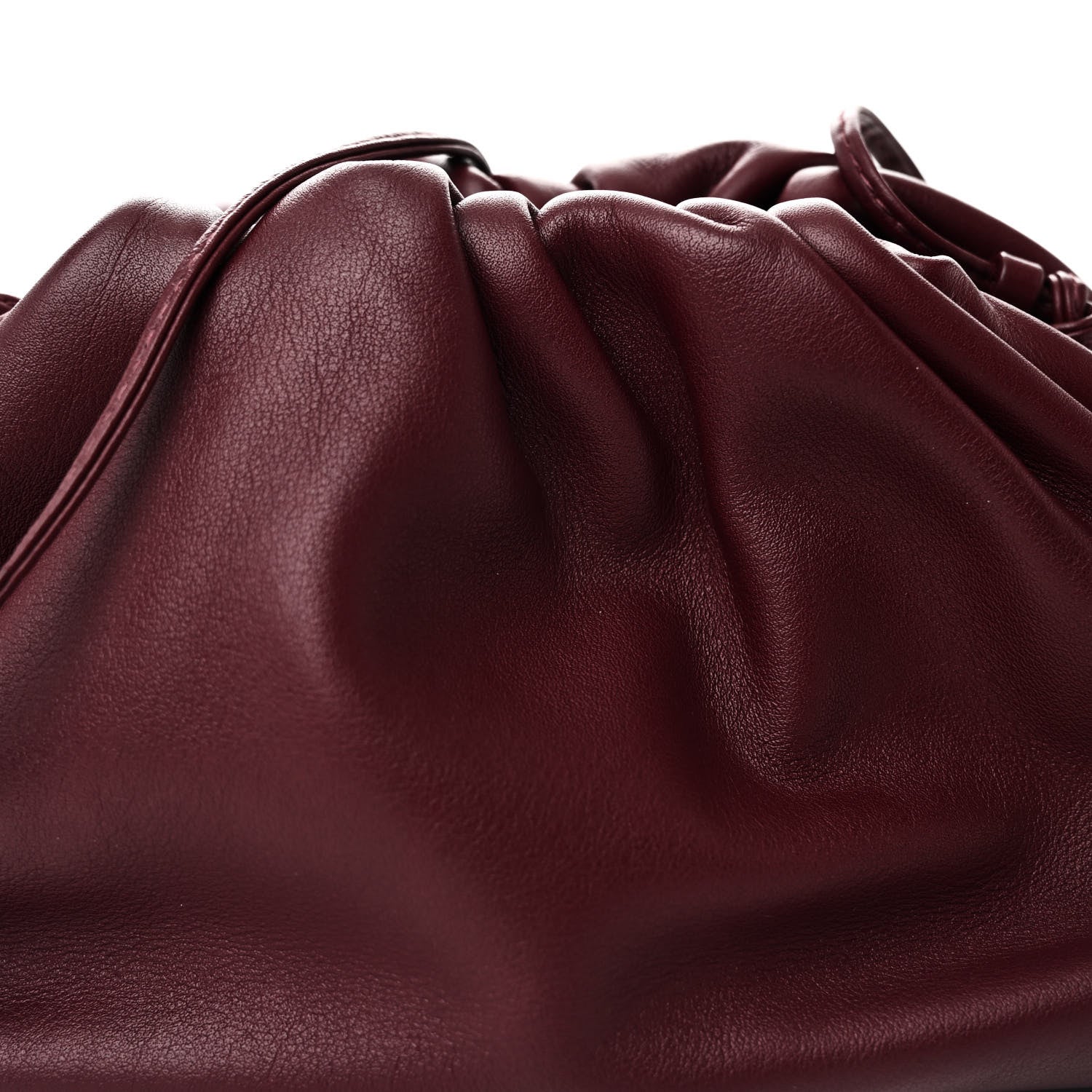 Bottega Veneta Butter Calfskin The Mini Pouch Bordeaux 8 of 10