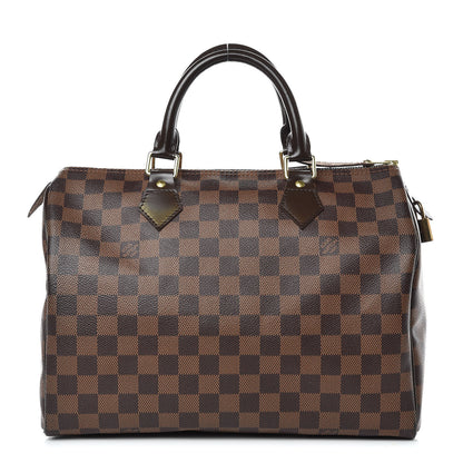 Louis Vuitton Damier Ebene Speedy 30 1 of 14
