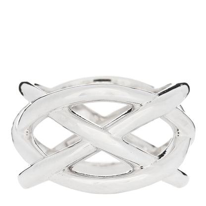 Tiffany Sterling Silver Celtic Knot Ring 50 5.5 1 of 5