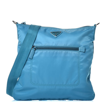 Prada Tessuto Nylon Messenger Bag Turchese 1 of 8