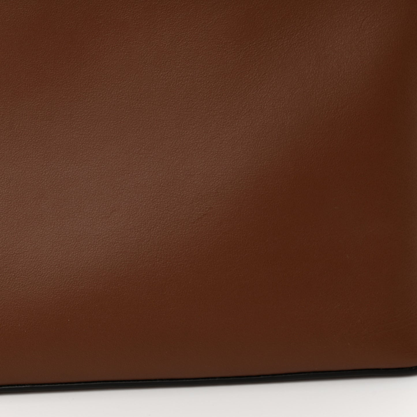 Calfskin Note Crossbody Bag Tan