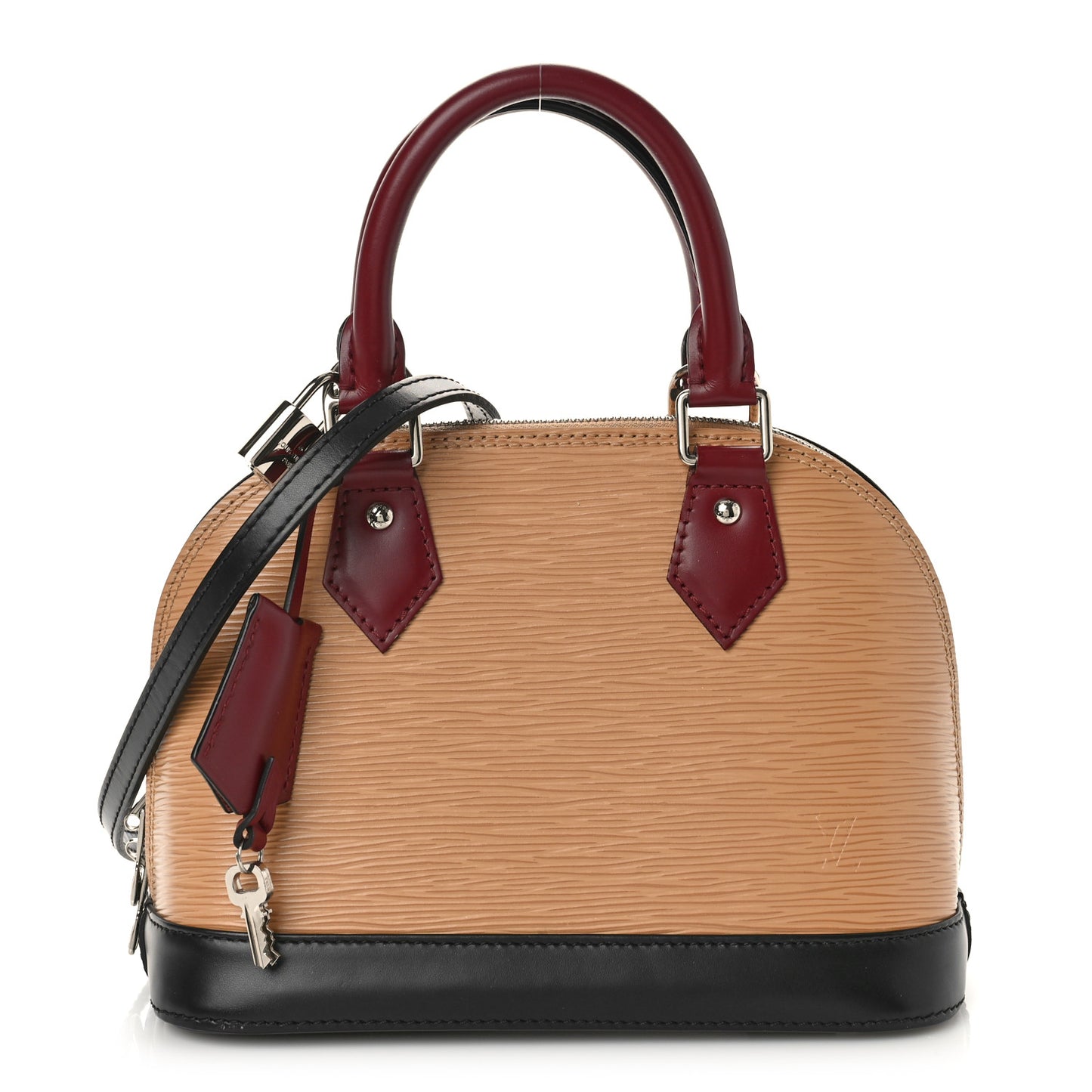 Epi Tri-Color Alma BB Vanilla Fuchsia Black
