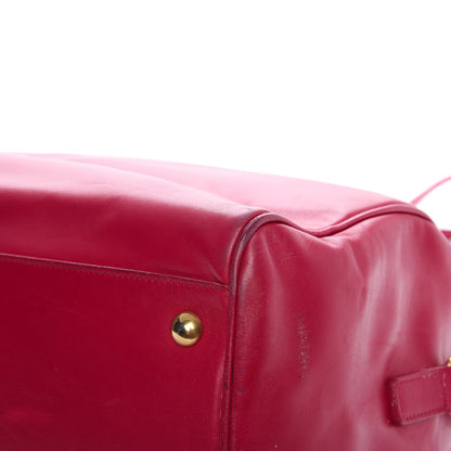 Saint Laurent Calfskin Classic Duffle 6 Fuchsia 13 of 17