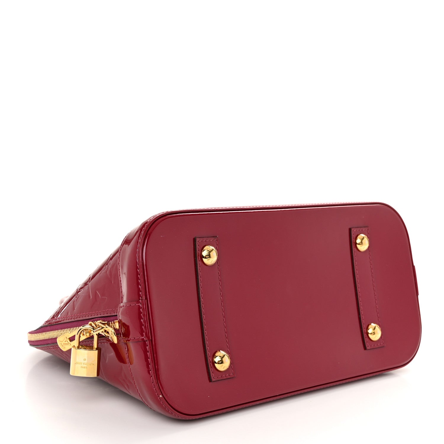 Louis Vuitton Vernis Alma PM Magenta 4 of 10