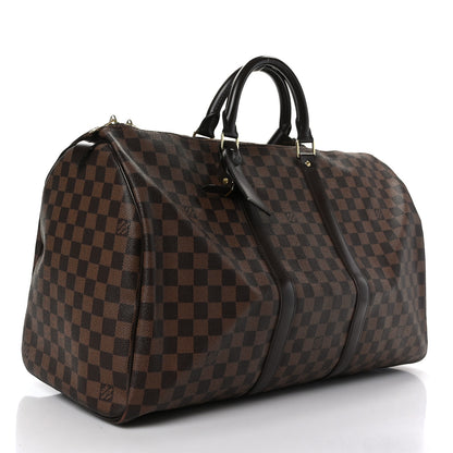 Louis Vuitton Damier Ebene Keepall 50 2 of 10