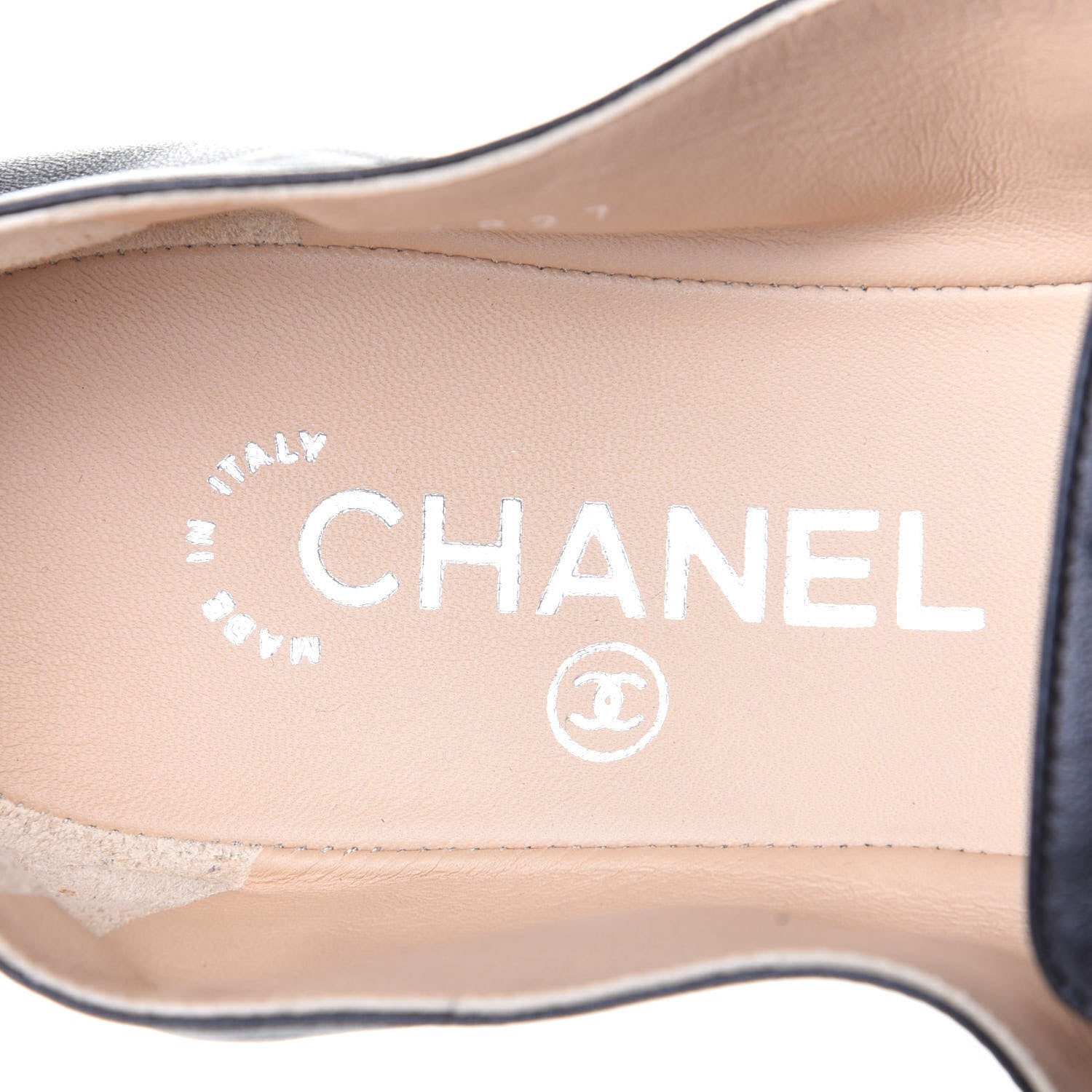 Chanel Lambskin CC Chain Mocassin Loafers 39.5 Black 10 of 11