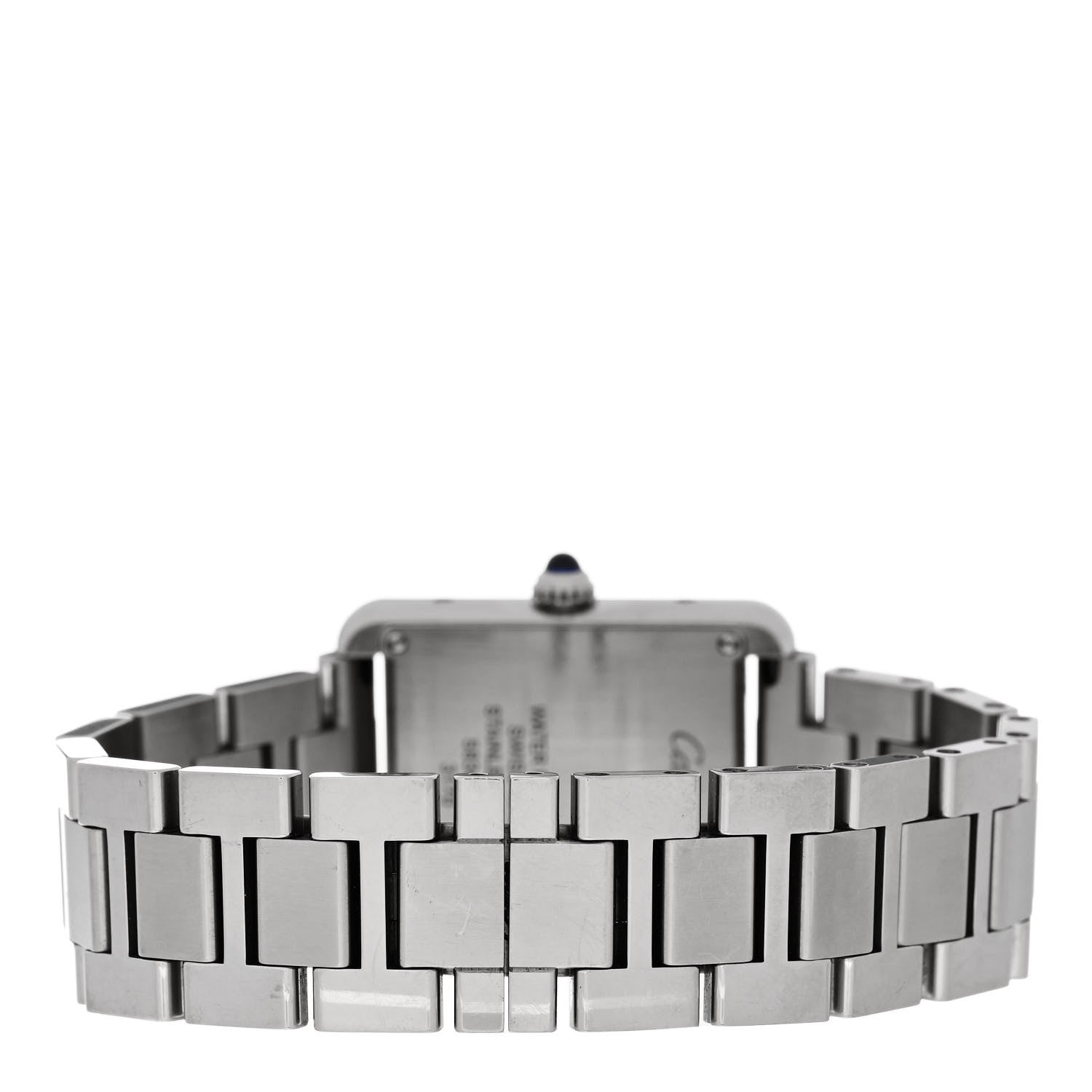 Cartier Stainless Steel 24mm Tank Solo Quartz Watch 3 of 5