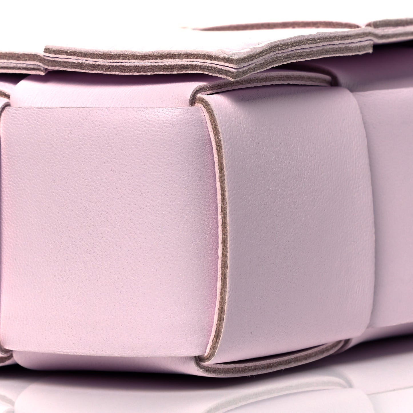 Lambskin Maxi Intrecciato Cassette Crossbody Bag Bliss Washed