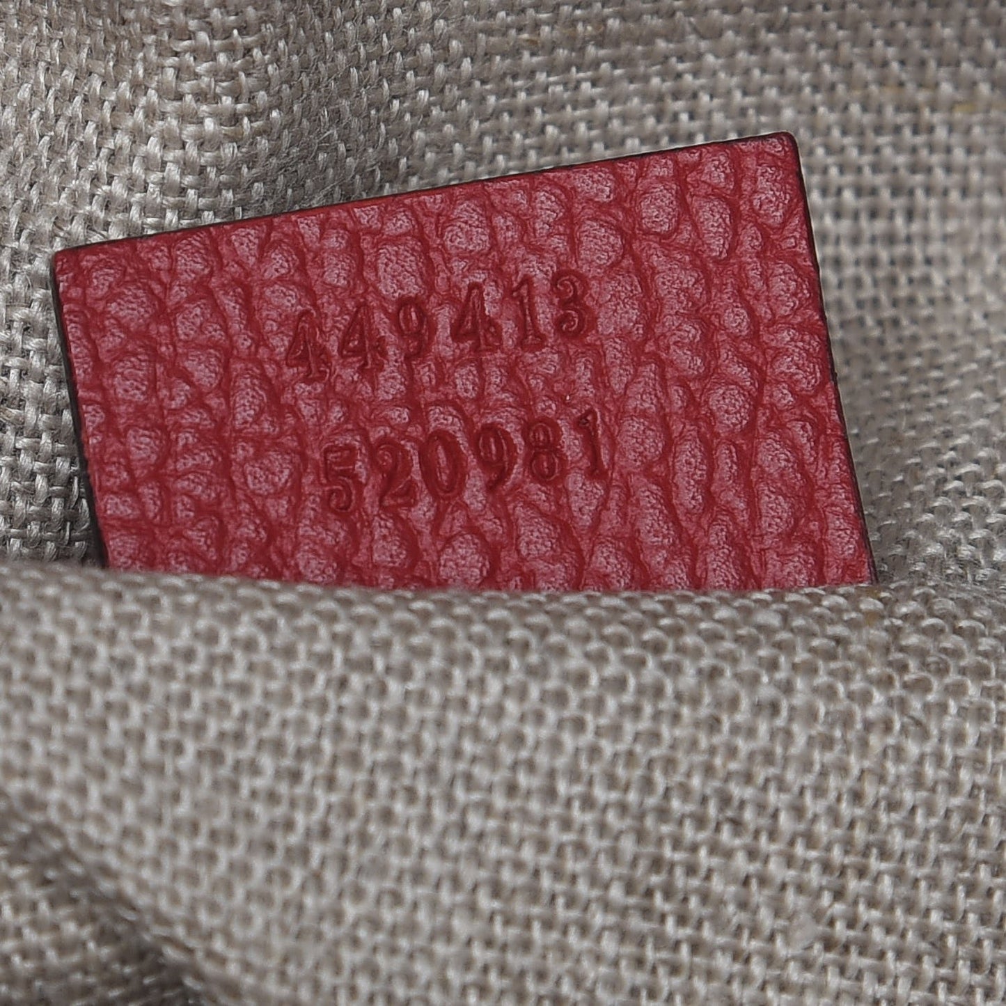 Monogram Mini Bree Messenger Bag Red