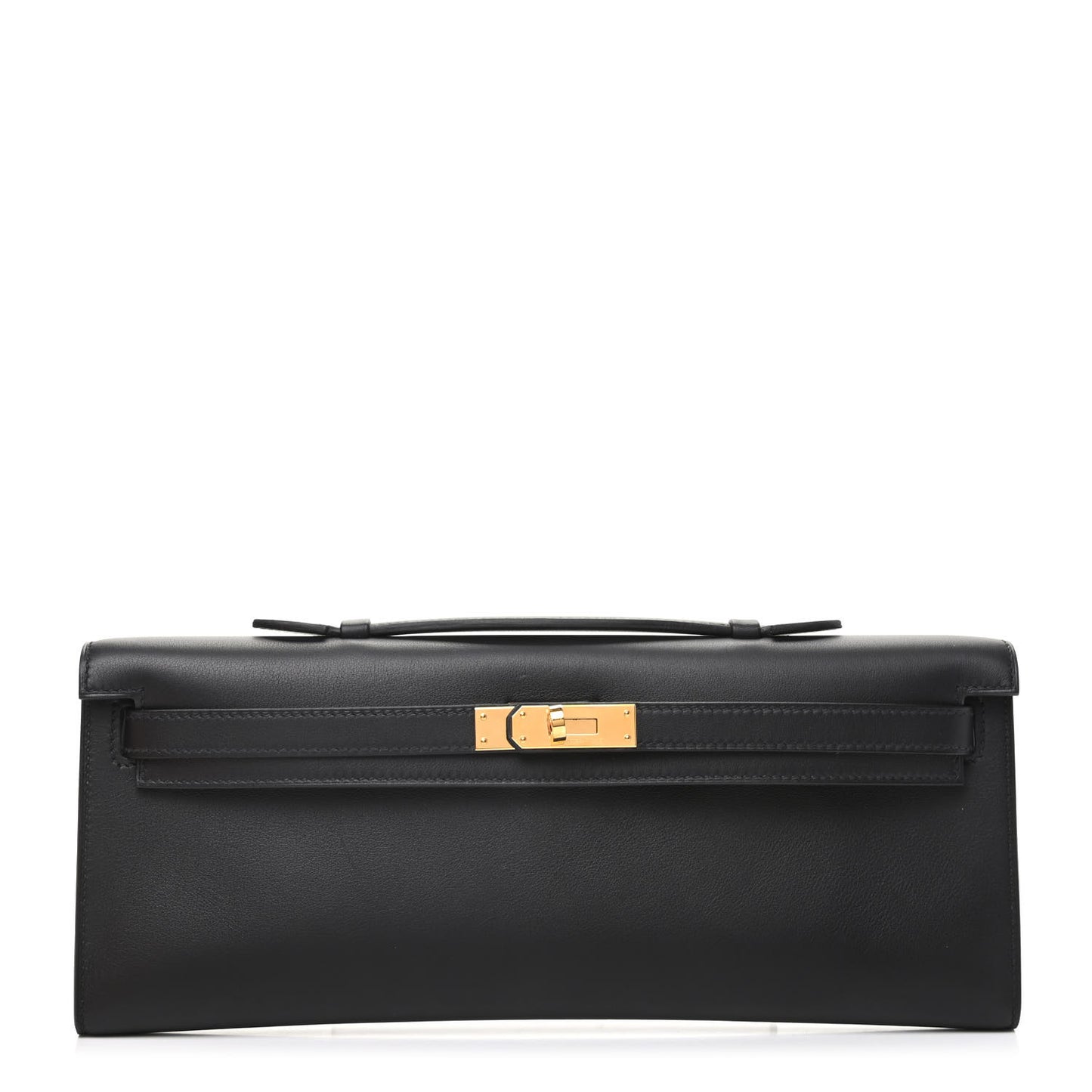 Swift Kelly Cut Clutch Pochette Black