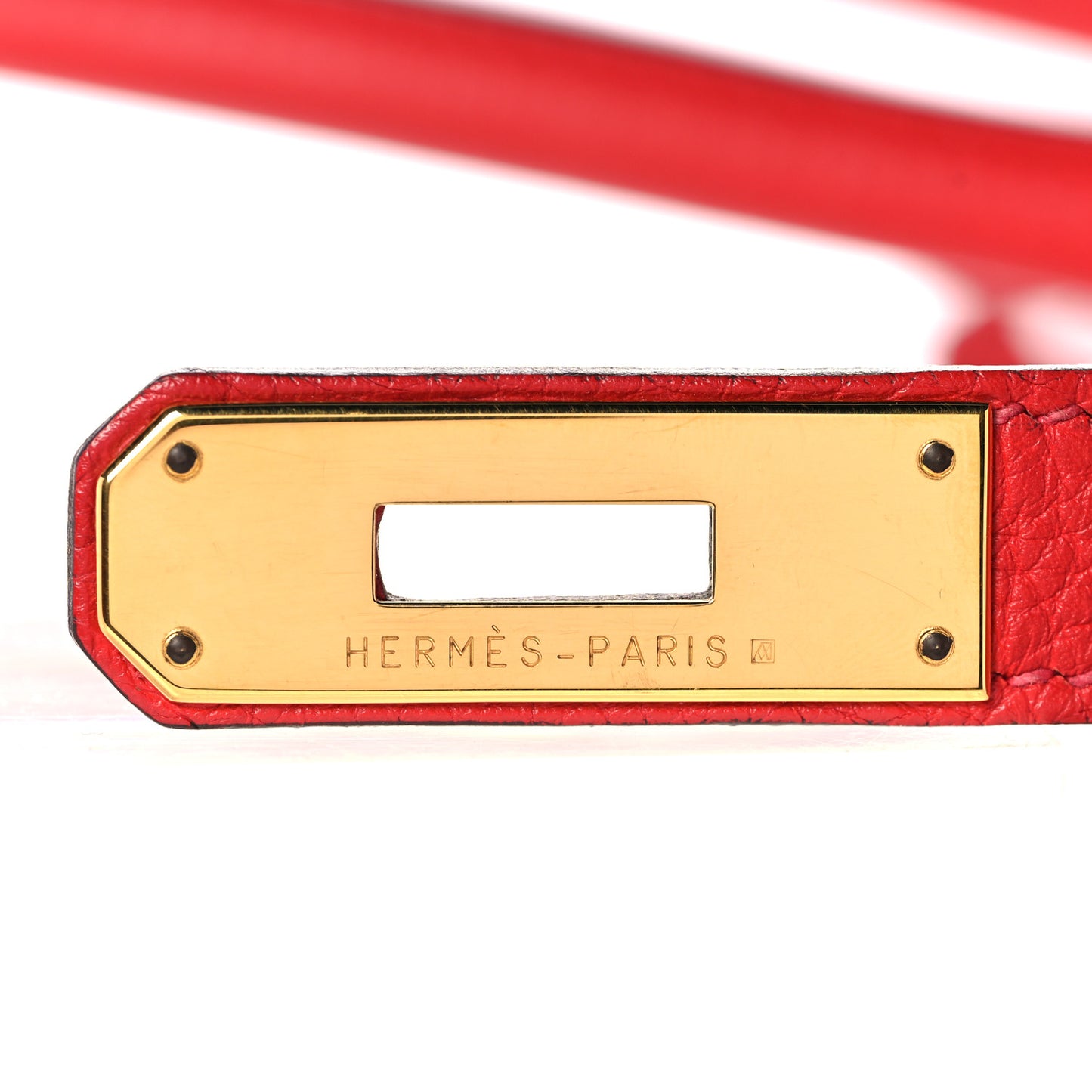 Togo Birkin 35 Rouge Casaque