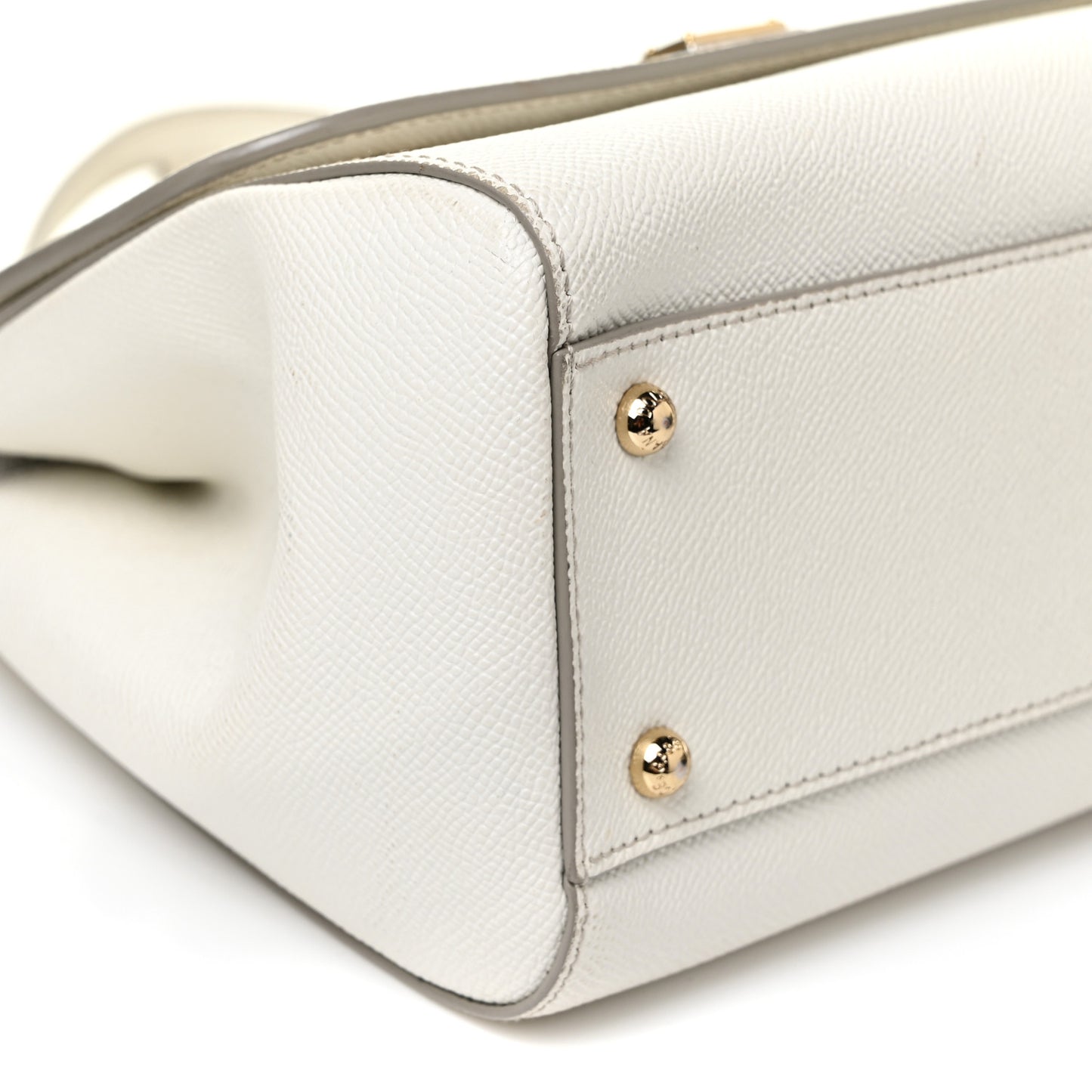Dauphine Medium Miss Sicily Satchel White
