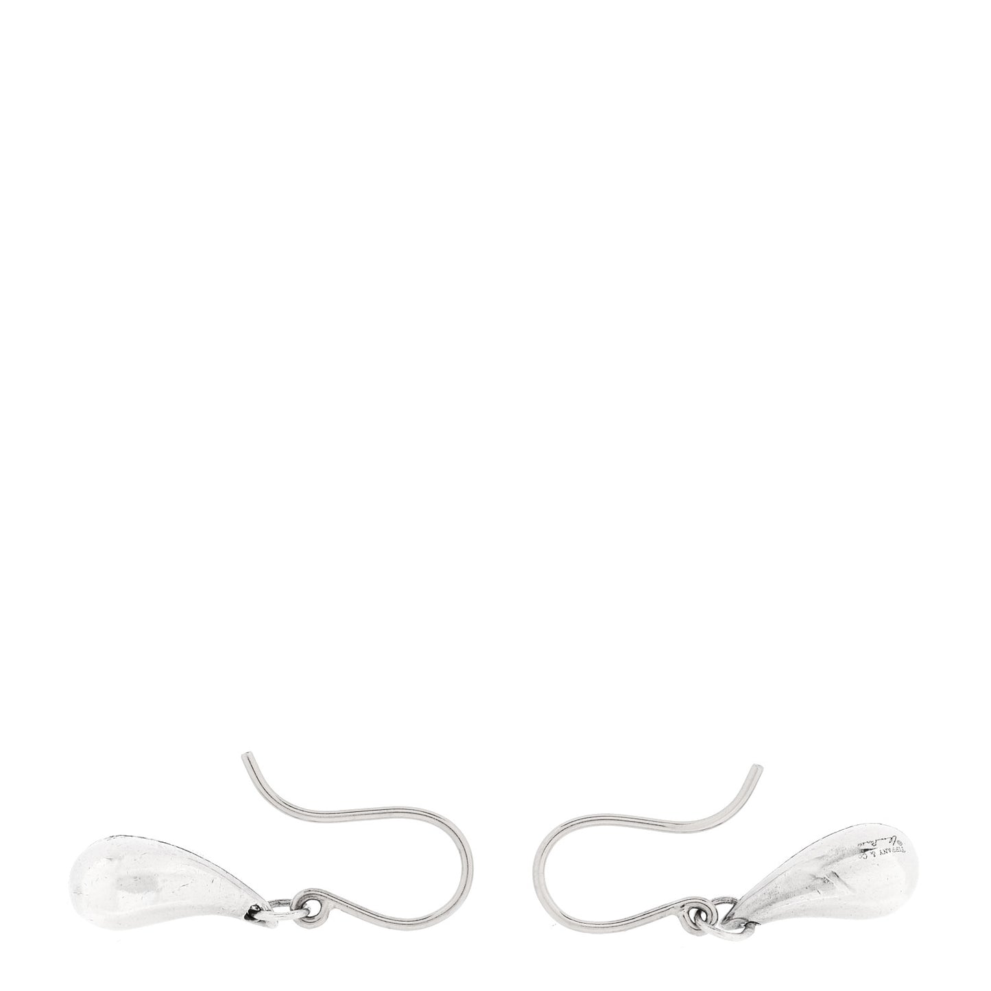 Sterling Silver Elsa Peretti Teardrop Earrings