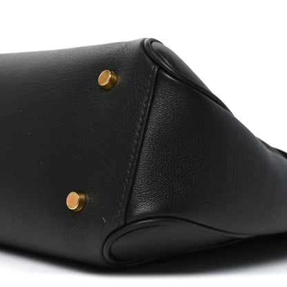 Tom Ford Natural Grain Calfskin Tara Medium Shoulder Bag Black 9 of 9