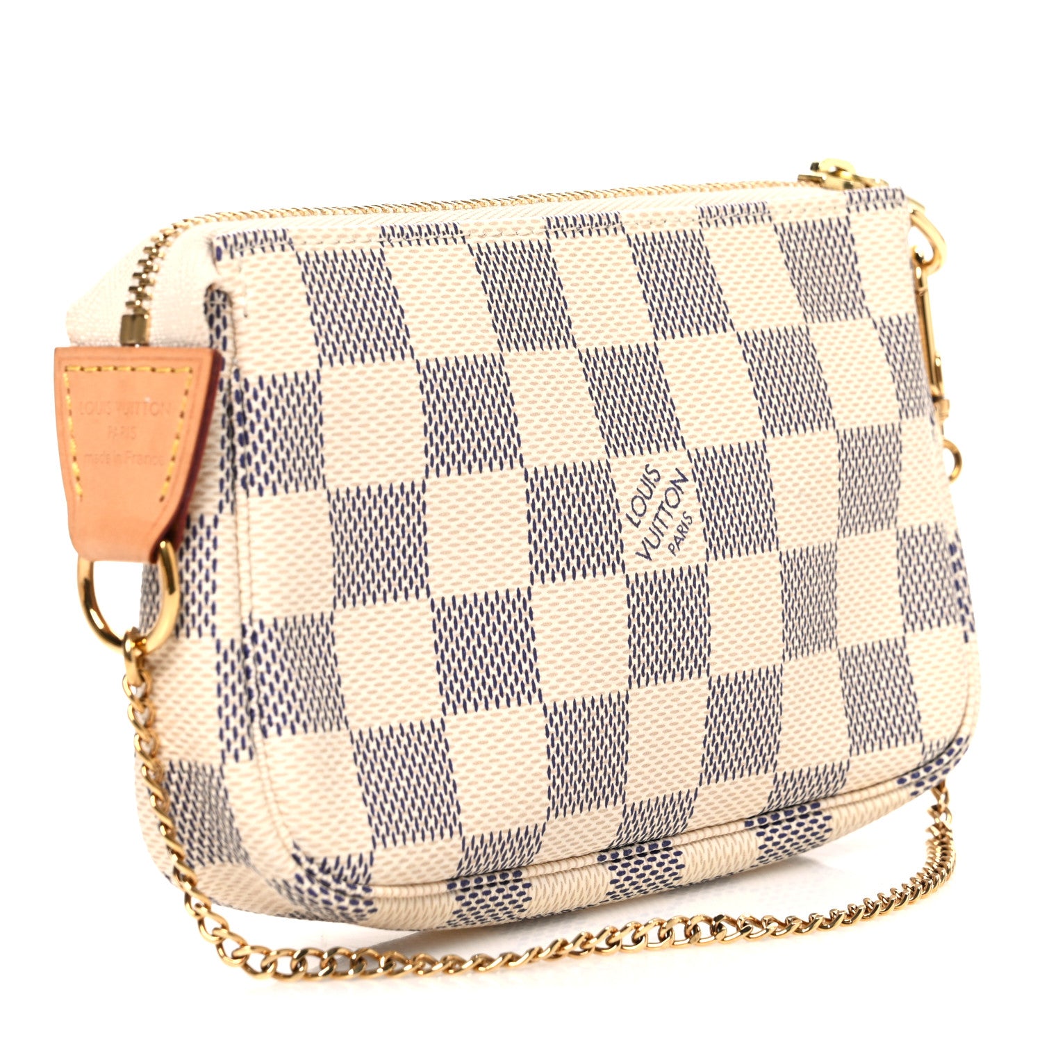Louis Vuitton Damier Azur Mini Pochette Accessories 3 of 7