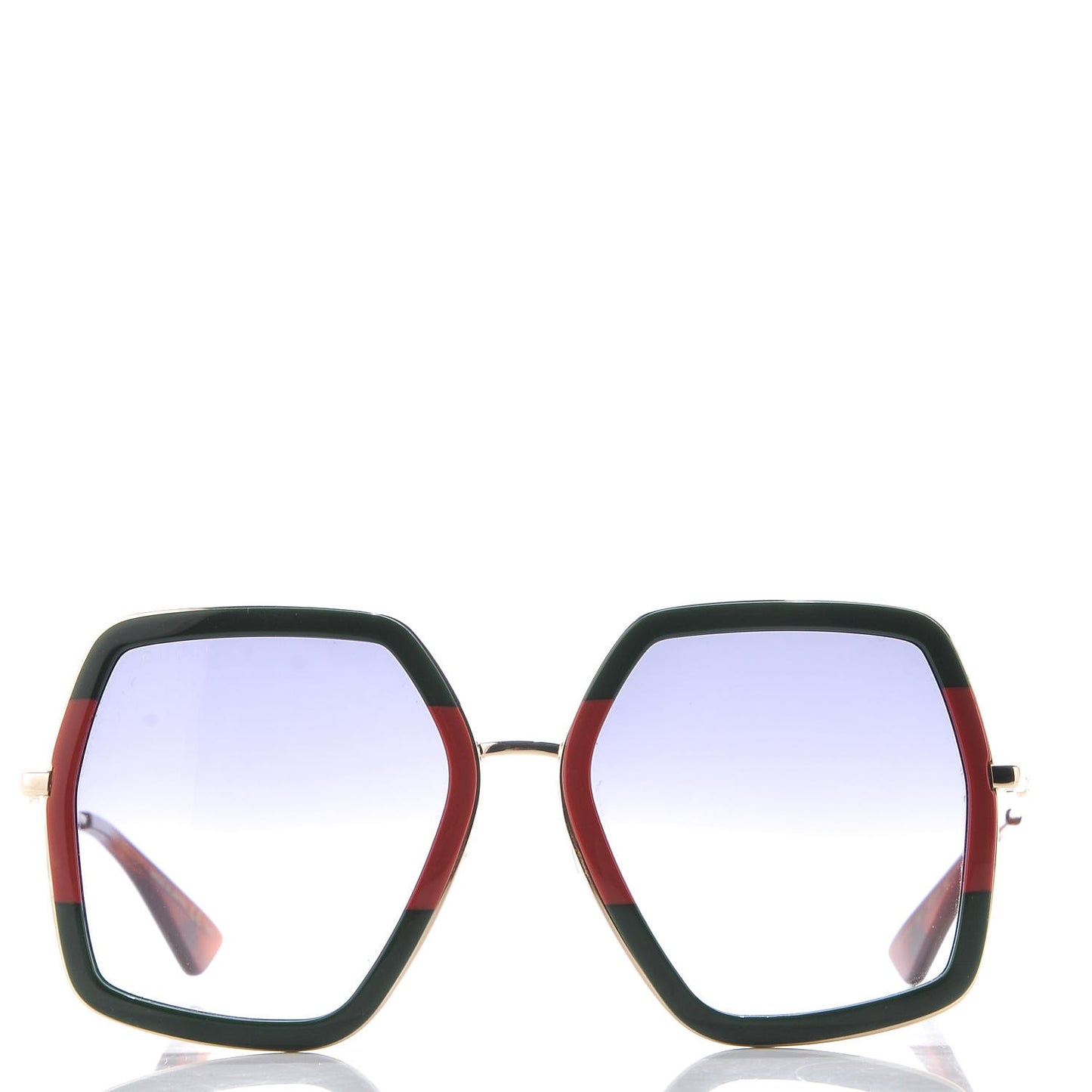 Square Frame Web GG0106S Sunglasses Tortoise