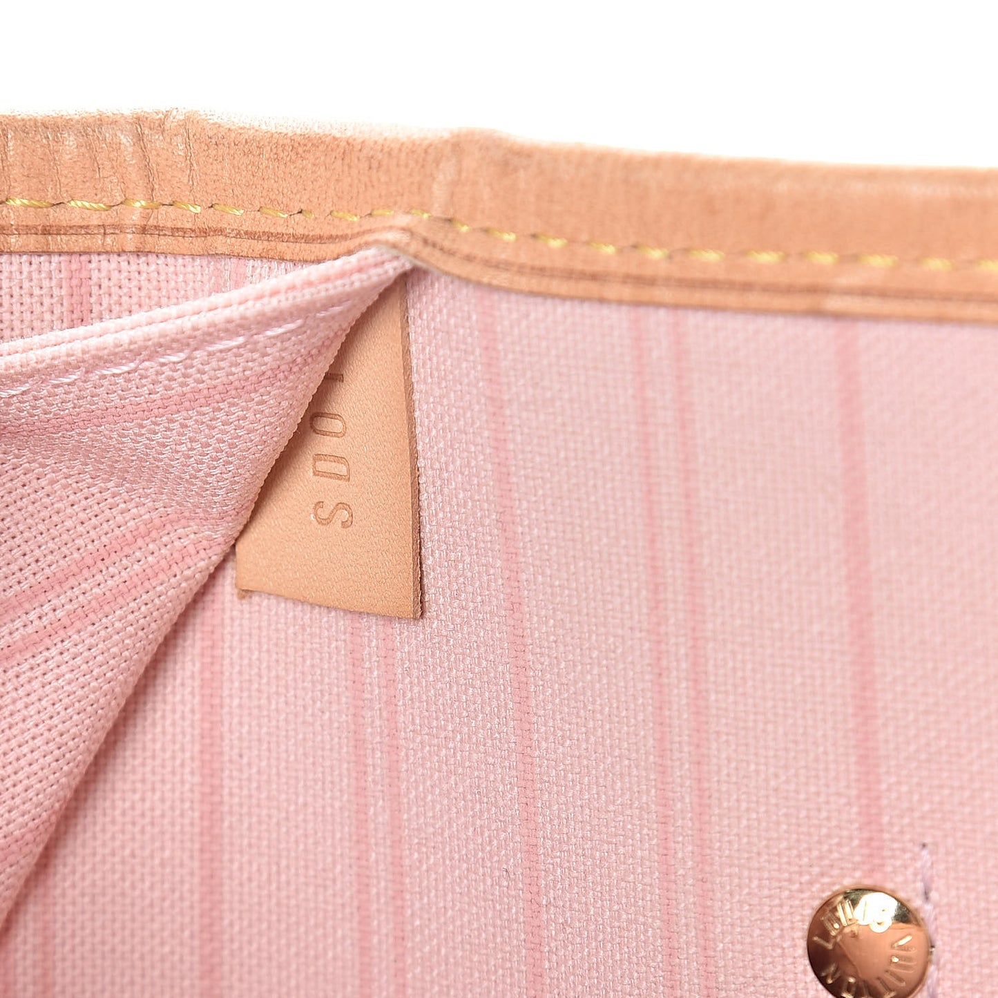 Damier Azur Neo Neverfull MM Rose Ballerine