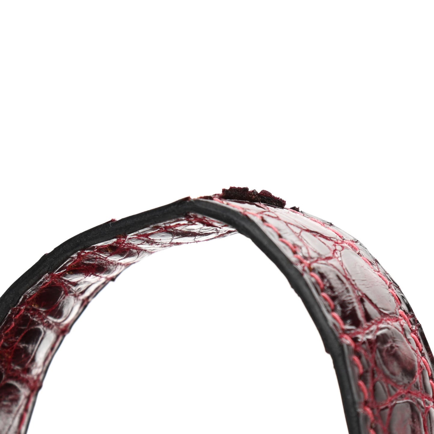 Shiny Porosus Crocodile Constance 23 Rouge H