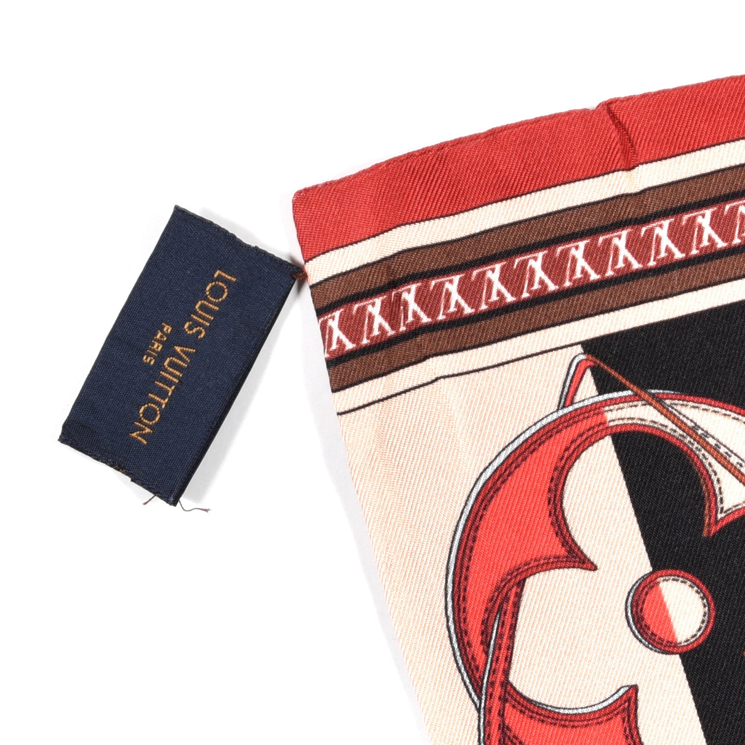 Louis Vuitton Silk Monogram All In LV Bandeau Brown 4 of 4