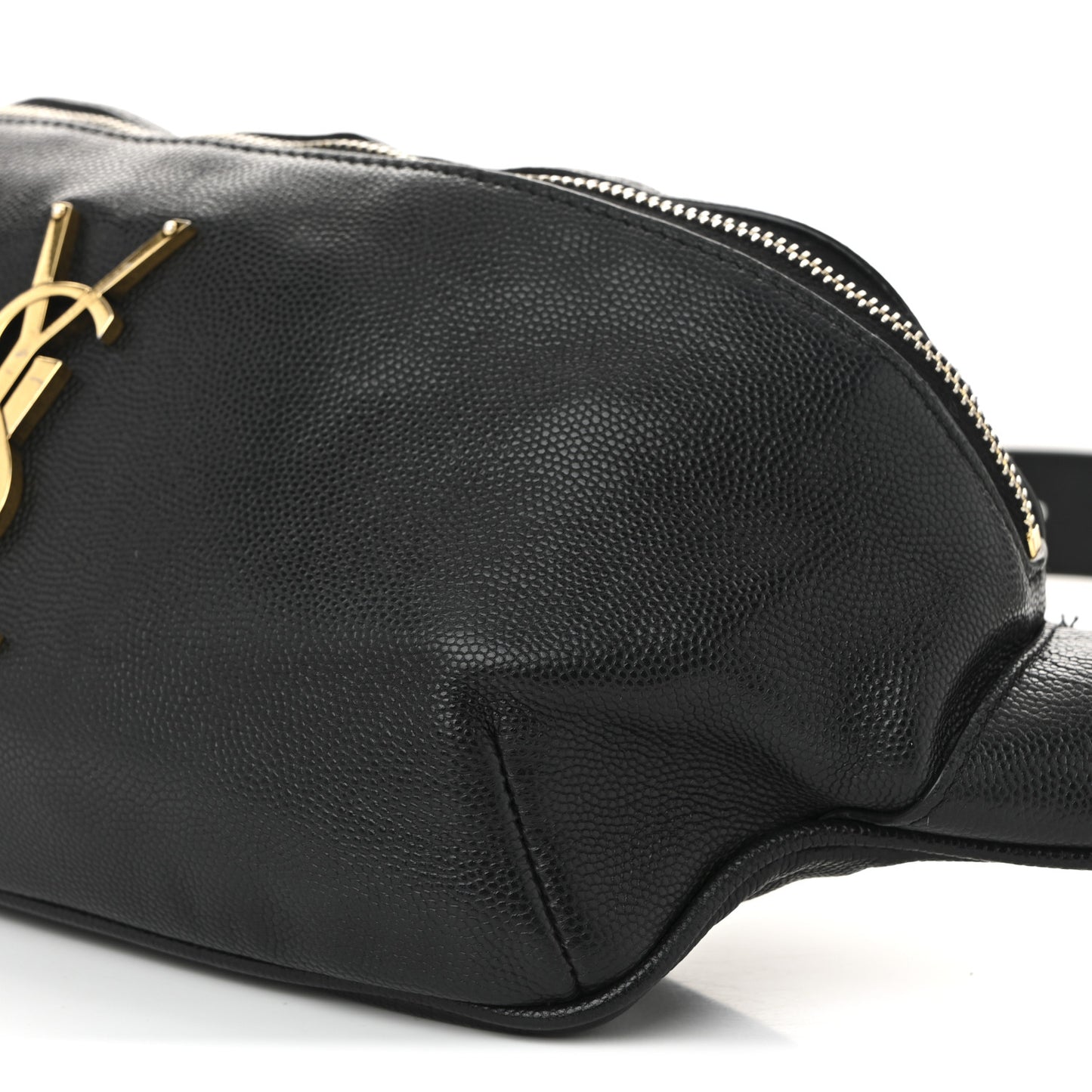 Grain De Poudre Monogram Belt Bag Black