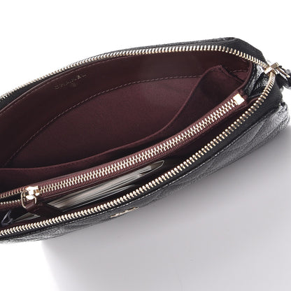 Chanel Caviar Quilted Large Zipped Clutch Black 5 of 9