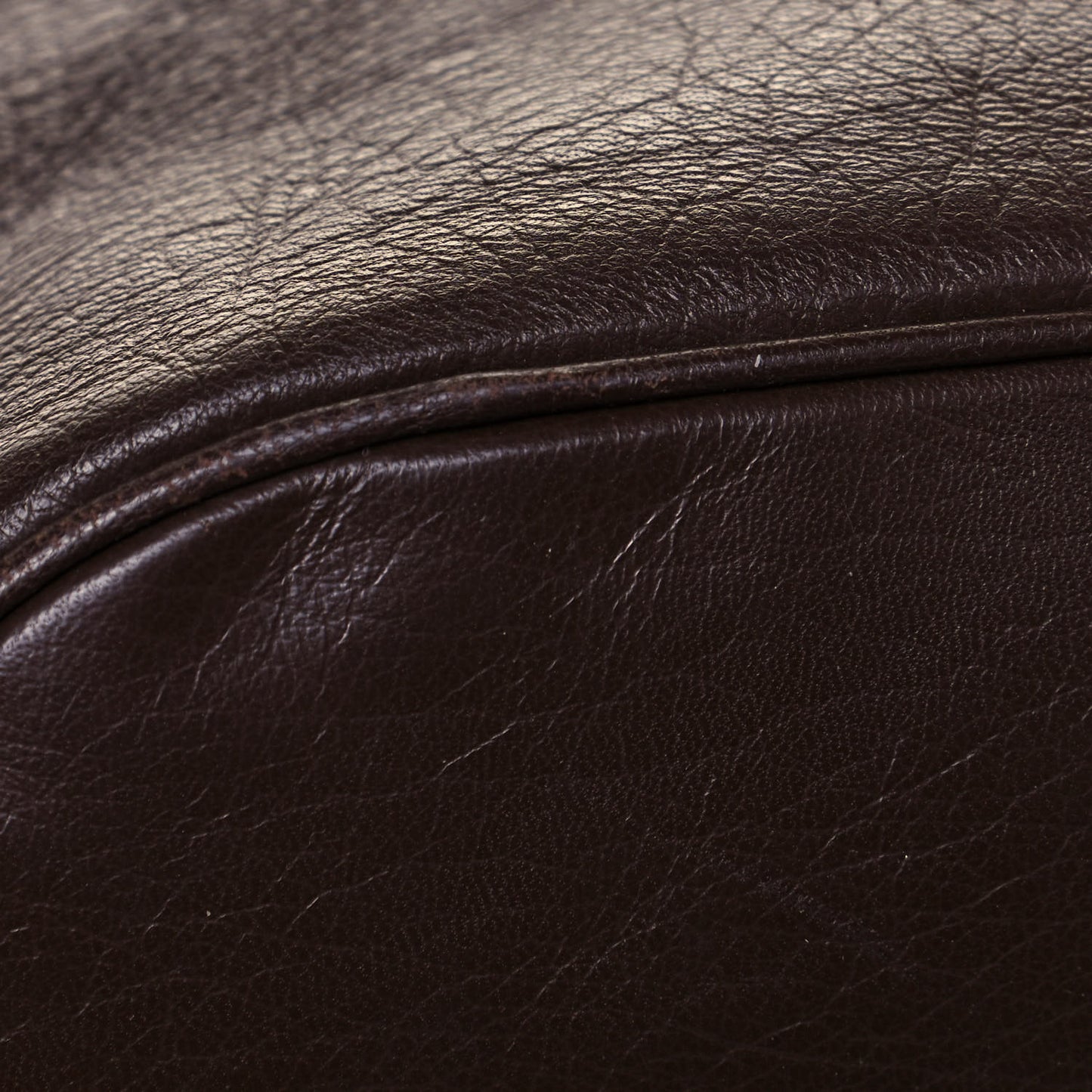 Calfskin Ramona Bucket Bag Brown
