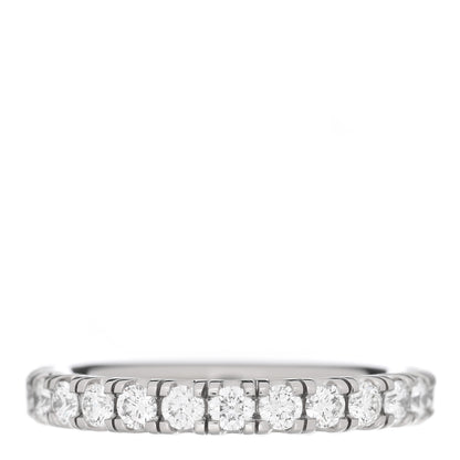 Cartier Platinum Diamond 2.6mm Etincelle de Cartier Wedding Band Ring 47 4 1 of 5