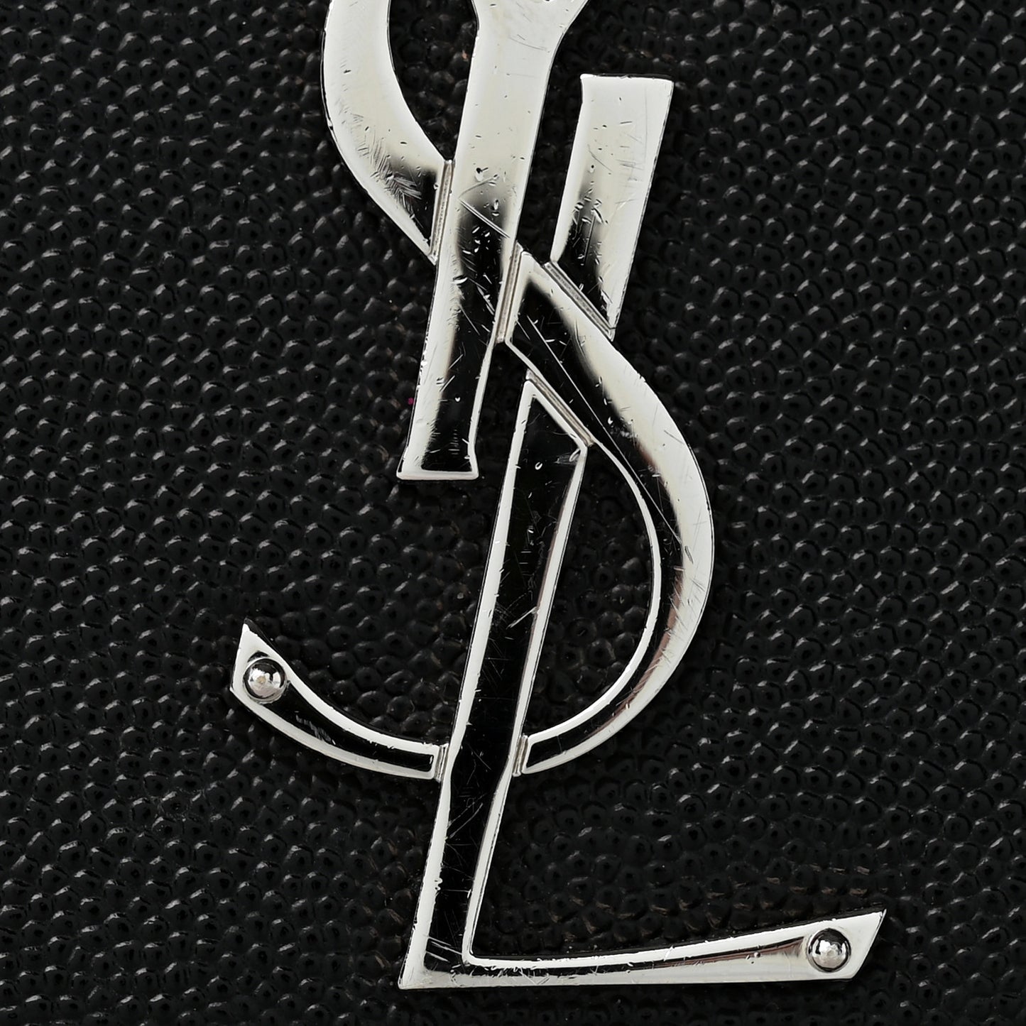 Grain De Poudre Small Monogram Kate Satchel Black