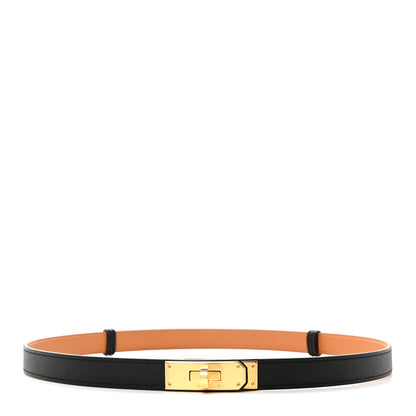 Hermes Epsom Kelly Belt Black 1 of 4