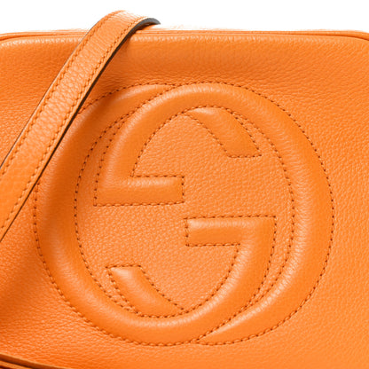 Gucci Pebbled Calfskin Small Soho Disco Bag Curcuma 8 of 10
