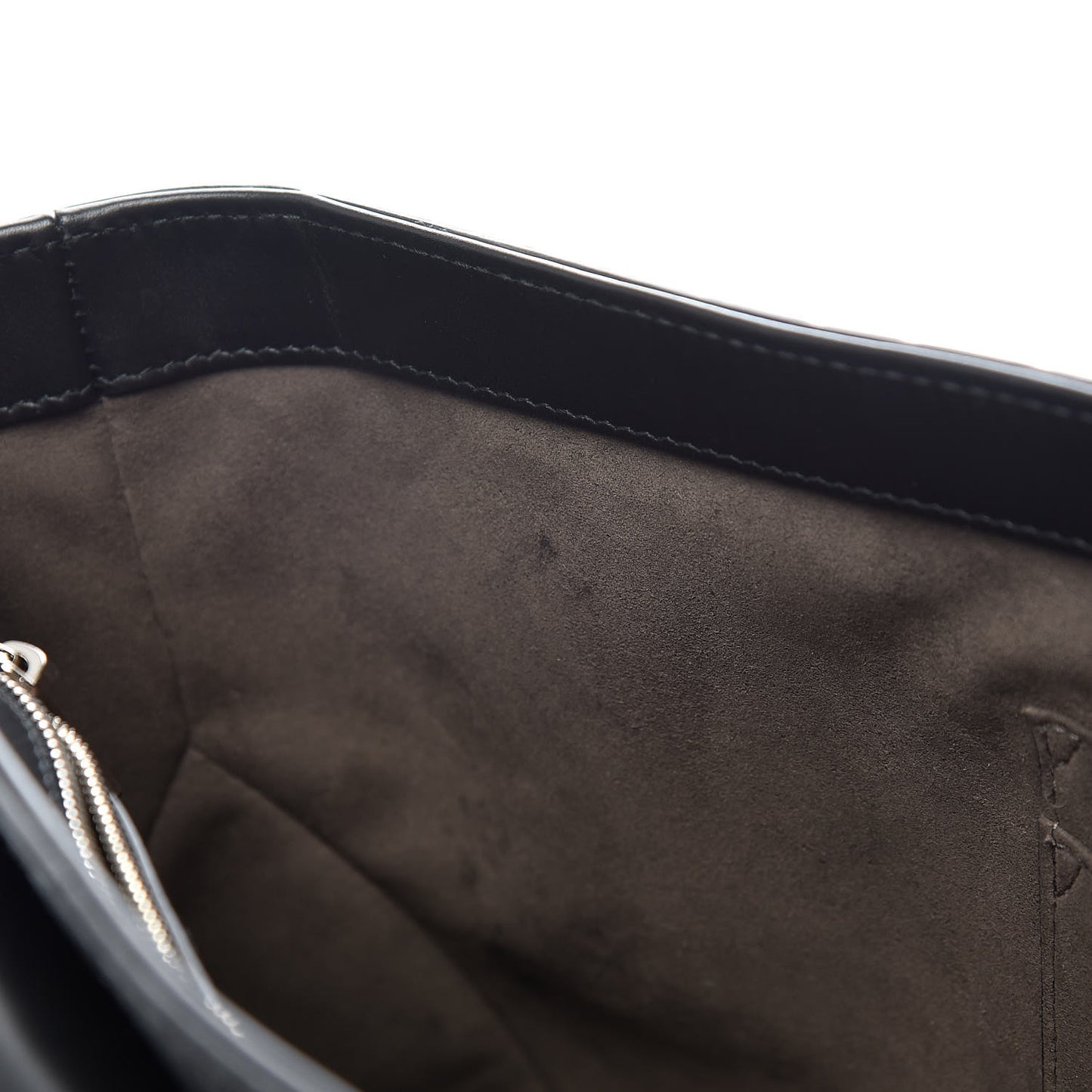 Guccissima Signature Medium Double Buckle Flap Messenger Bag Black