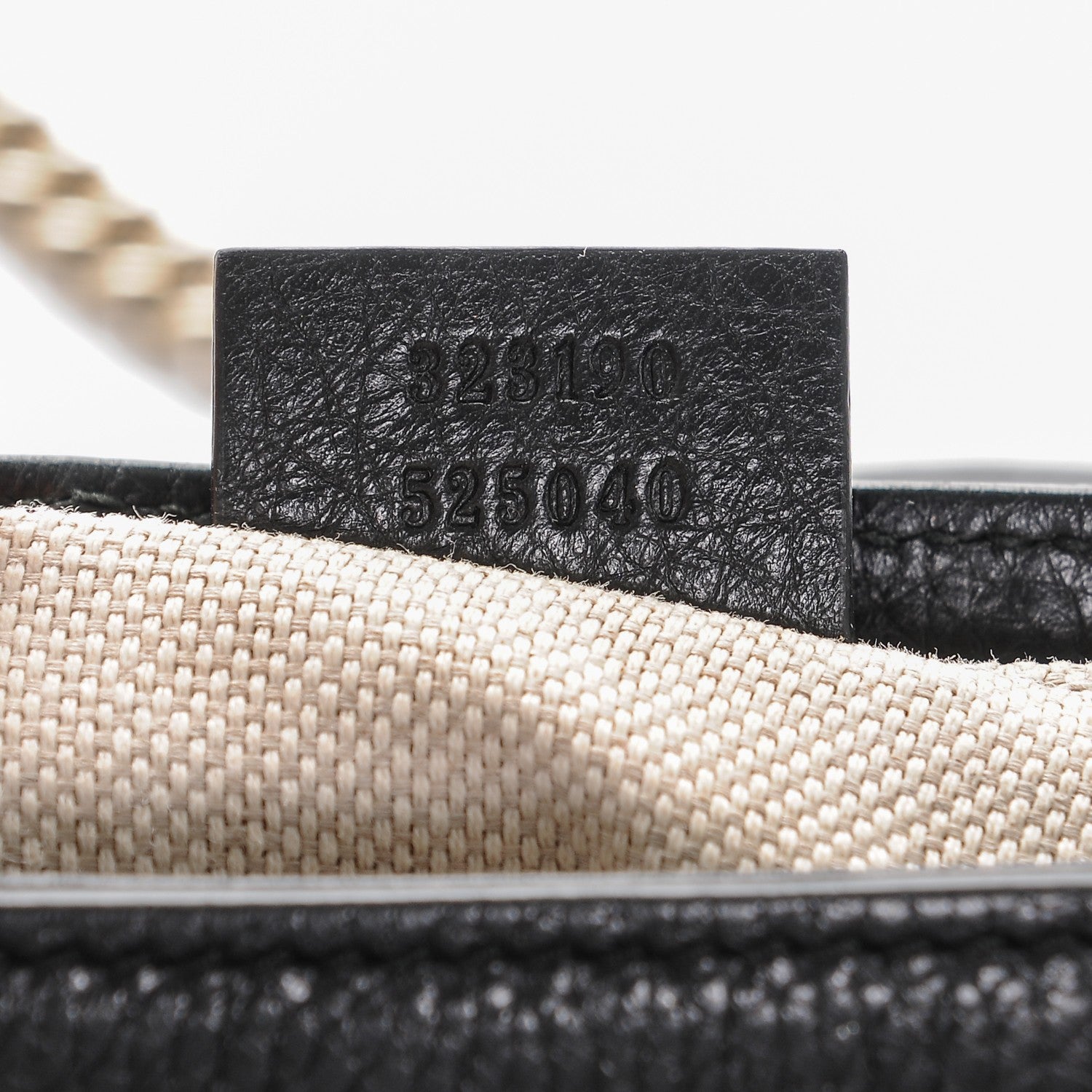 Gucci Pebbled Calfskin Small Soho Flap Crossbody Black 7 of 7