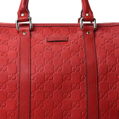 Gucci Guccissima Vitello Tender Medium Joy Boston Sporting Red 10 of 10