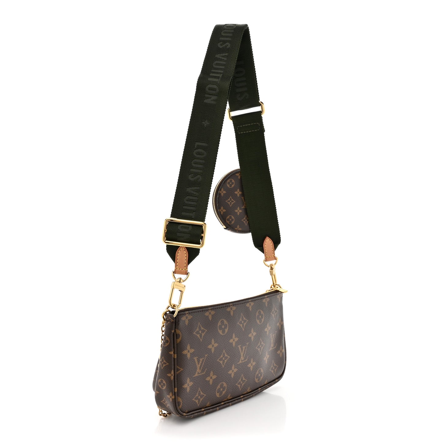 Monogram Multi Pochette Accessories Kaki