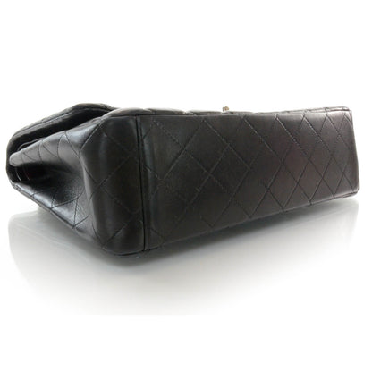 Chanel Lambskin Quilted Maxi Double Flap Black 4 of 10