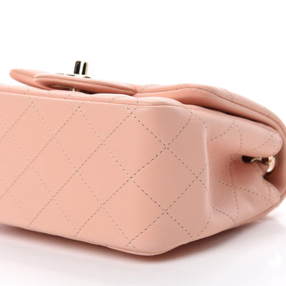 Chanel Lambskin Quilted Mini Square Flap 7 of 12