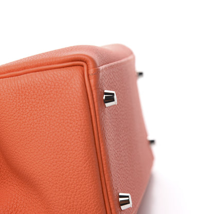Hermes Togo Kelly Retourne 28 Orange Poppy 29 of 34