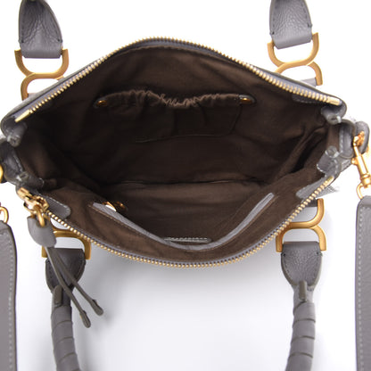 Chloe Calfskin Medium Marcie Satchel Cashmere Grey 5 of 11