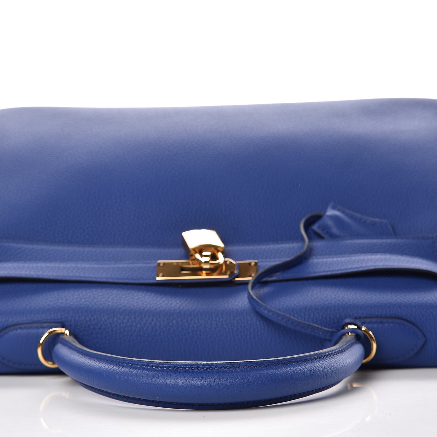 Togo Kelly Retourne 35 Bleu Electrique