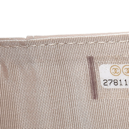 Chanel Caviar Quilted Small Boy Flap Wallet Light Beige 8 of 9