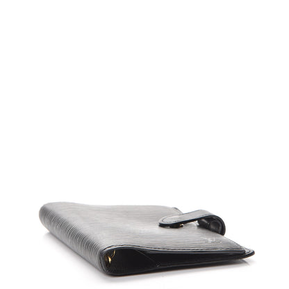 Louis Vuitton Epi Small Ring Agenda Cover Black 4 of 10