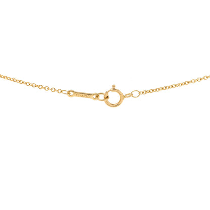 Tiffany 18K Yellow Gold Mini Paloma Picasso Loving Heart Pendant Necklace 4 of 5