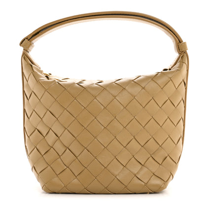 Bottega Veneta Calfskin Nappa Intrecciato Candy Wallace Dark Praline 1 of 12