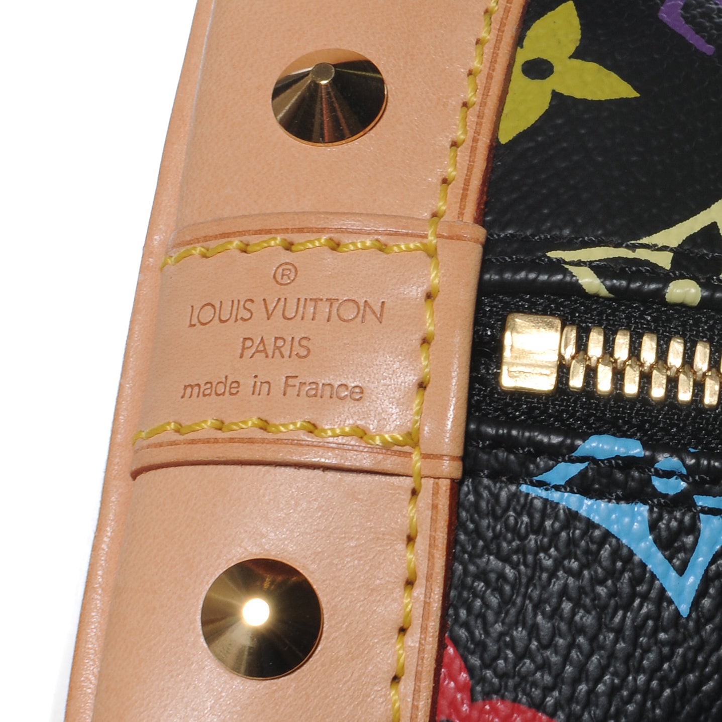 Louis Vuitton Monogram Multicolor Alma Black 6 of 8