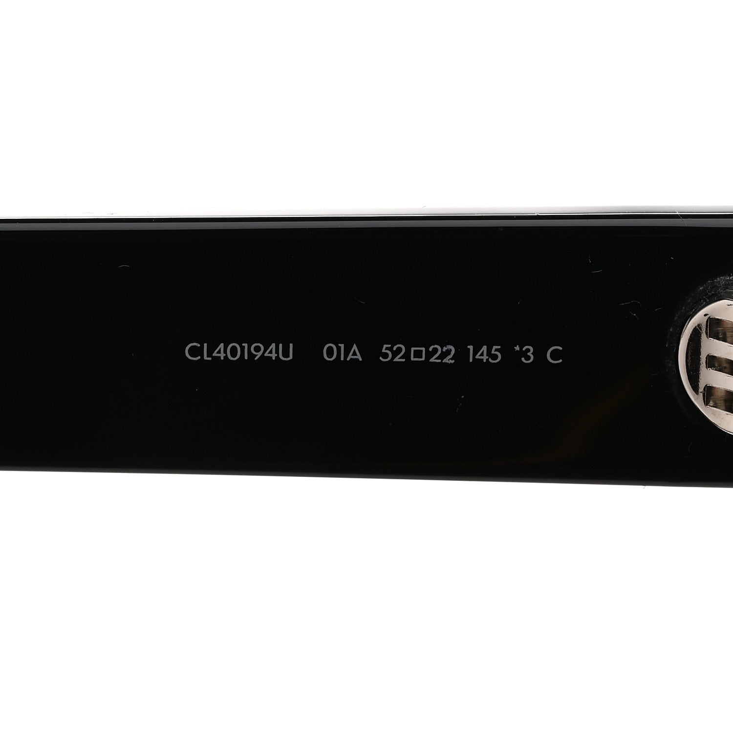 Celine Acetate Triomphe 01 Sunglasses CL 40194U Black 5 of 7