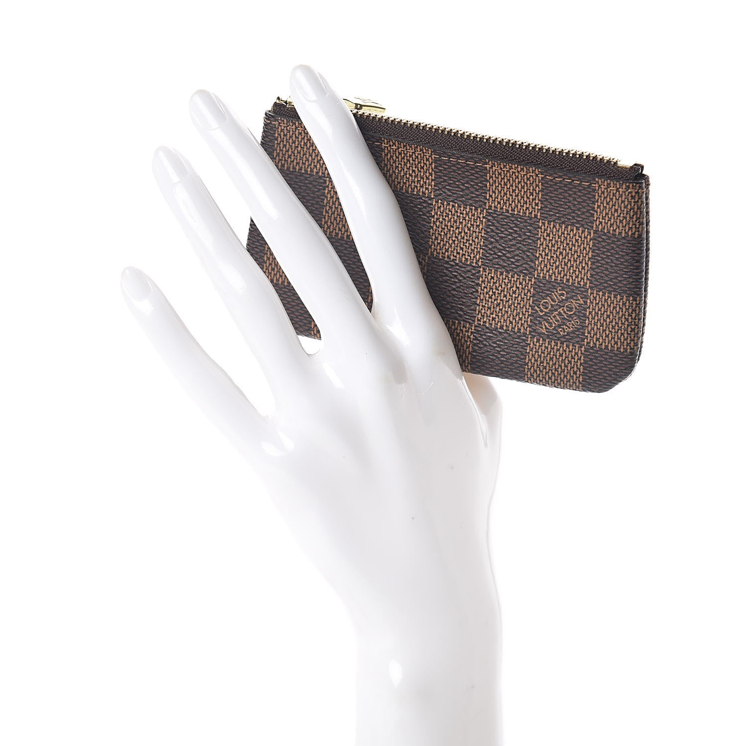 Louis Vuitton Damier Ebene Key Pouch 2 of 7