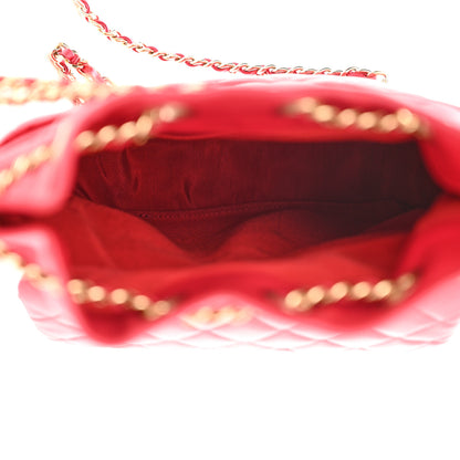 Chanel Lambskin Quilted Small In Seoul Backpack Red 7 of 11
