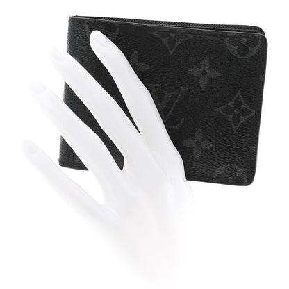 Louis Vuitton Monogram Eclipse Slender Wallet 2 of 7