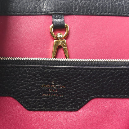 Louis Vuitton Taurillon Capucines GM Black 6 of 9